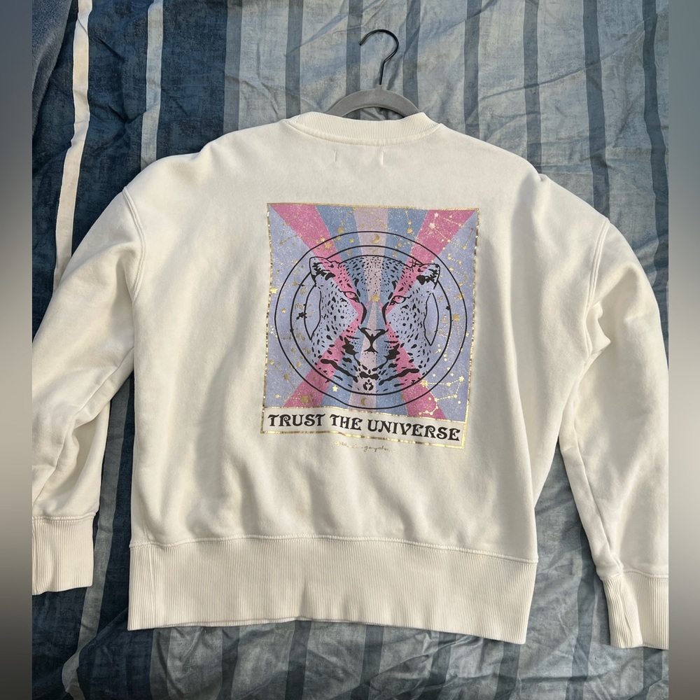 Spiritual Gangster- Trust the Universe Sweater - sz small